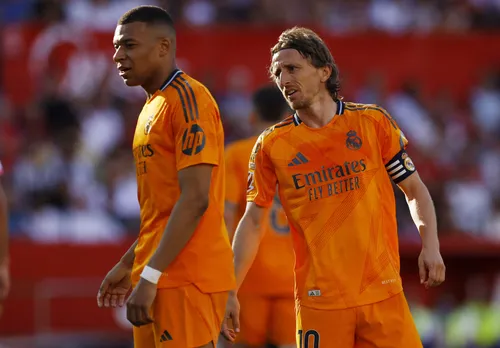 Luka Modrić Kylian Mbappe Real Madrid