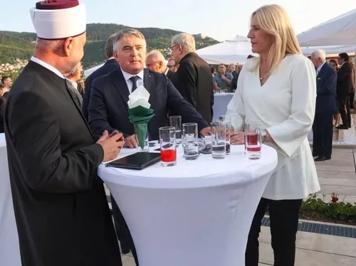 Željka Cvijanović na bajramskom prijemu